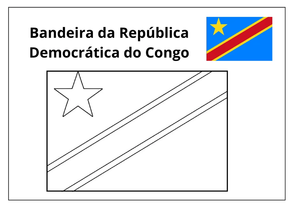 Bandeiras dos paises da copa do mundo 2026 para colorir para imprimir e colorir - imagem 39